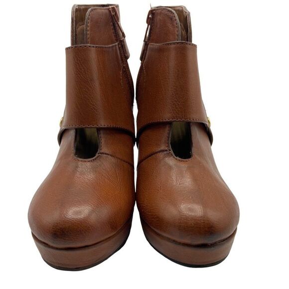 Unlisted By Kenneth Cole File Type Bootie Heels Boots - Picture 2 of 10